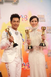 2014TVB万千星辉贺台庆颁奖礼后台