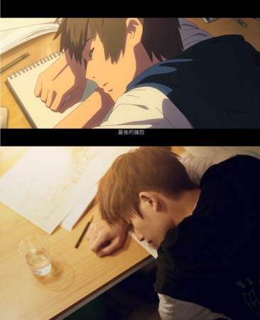 中国美少年真人版《你的名字》爆红