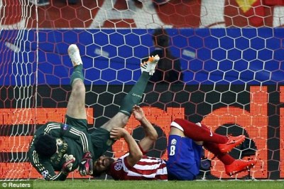欧冠半决赛首回合：马竞0-0切尔西