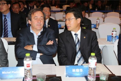 2014中国足球发展论坛发布会嘉宾阵容