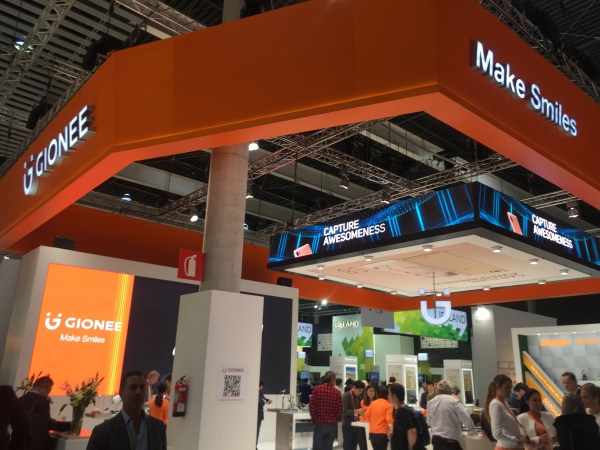 MWC2016展会：金立展台一览