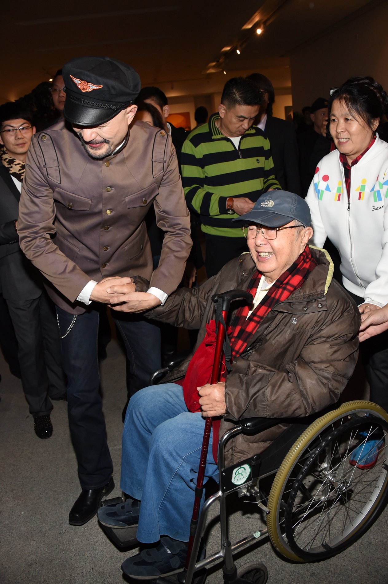 徐锦江与恩师唐杰忠