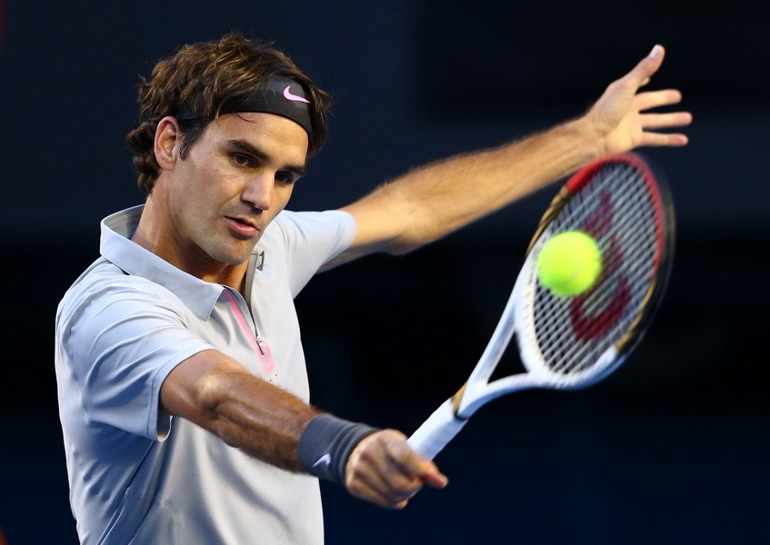 澳网男单第三轮费德勒30托米奇