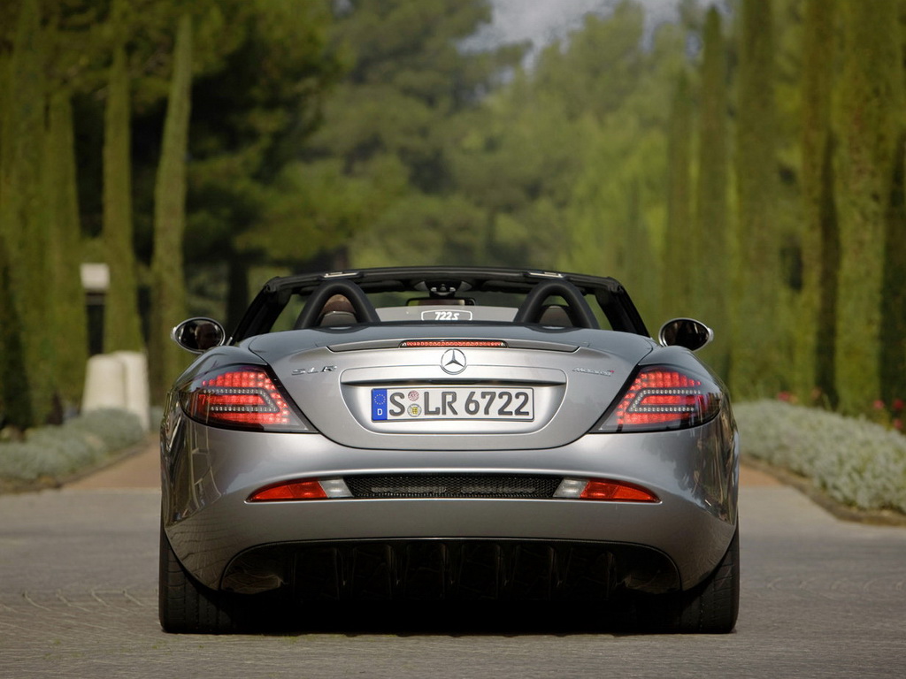 2009款奔驰slr mclaren roadster 722 s