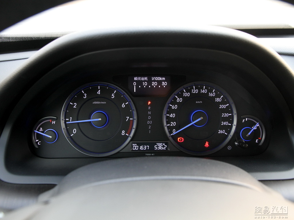 本田歌诗图 2012款 2.4at尊享版