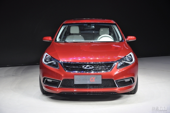 高科技新生代 奇瑞α7概念车亮相w3展台