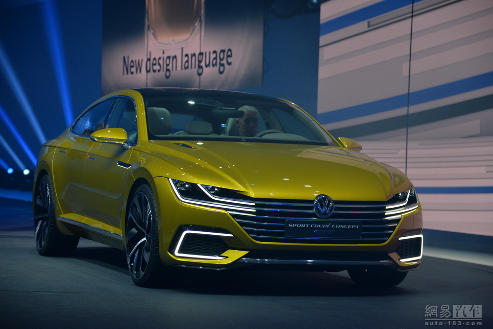 2015日内瓦车展 大众全新一代cc概念车