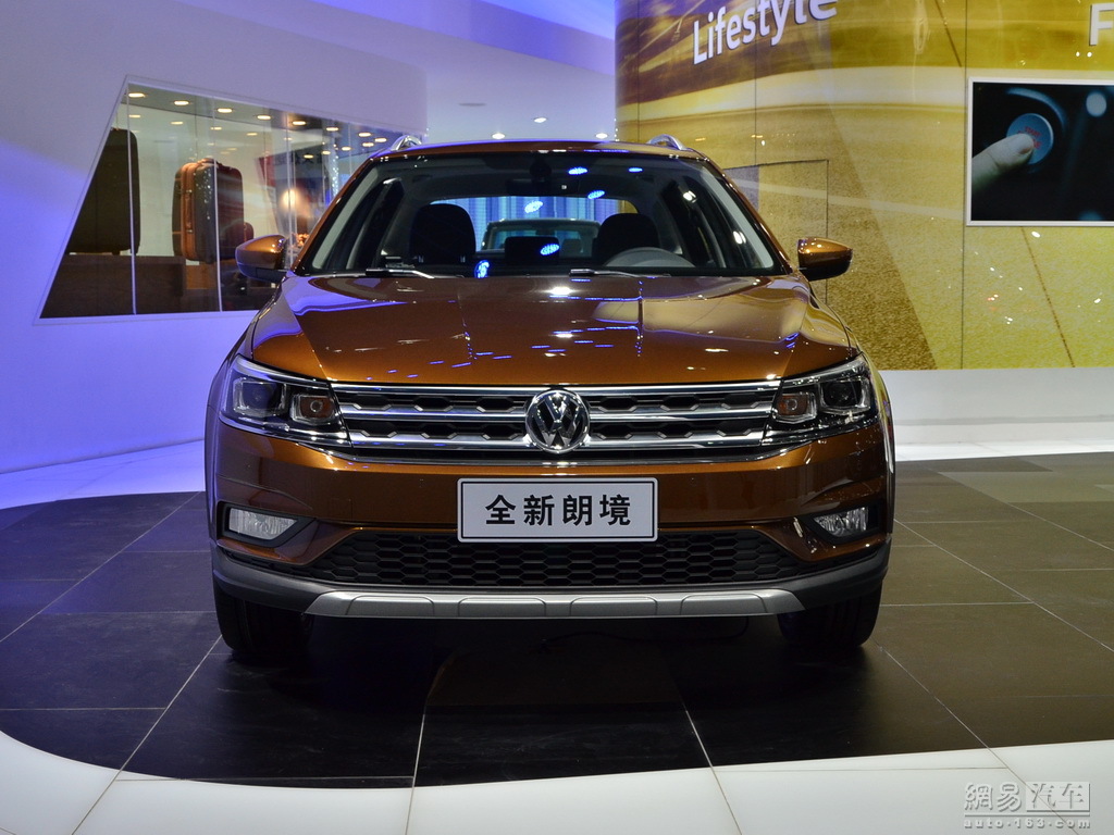 2016款大众朗境车展实拍图