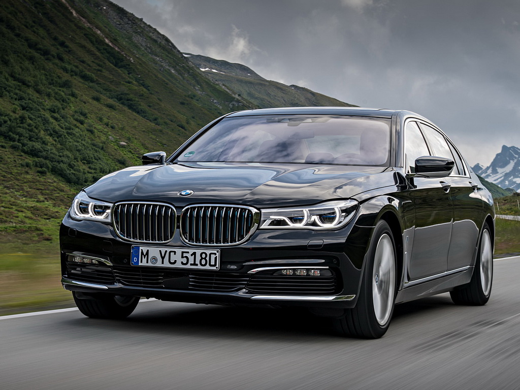 2017款进口宝马740le iperformance官方图