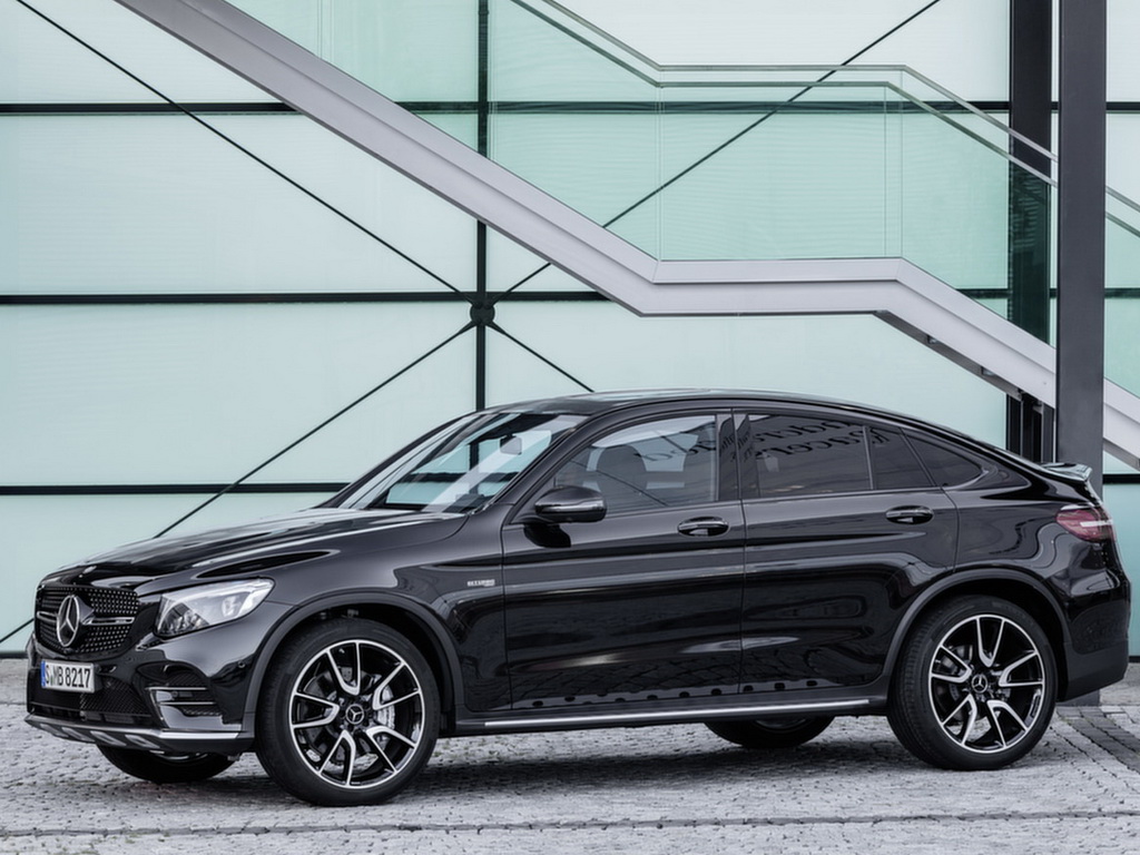 2017款奔驰amg glc 43 coupe官方图