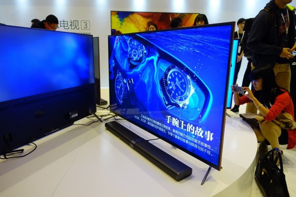 小米电视3发布:分体设计60吋仅4999元